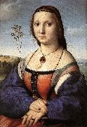 RAFFAELLO Sanzio Portrait of Maddalena Doni ft oil painting artist